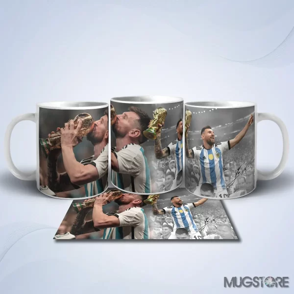 Taza Lionel Messi Argentina Campeon
